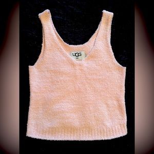 Cozy light pink knit tank top. Perfect for Fall/Winter.